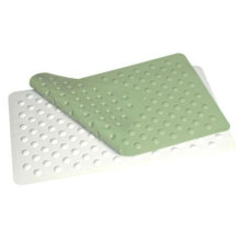 flat ribbed rubber bath mat